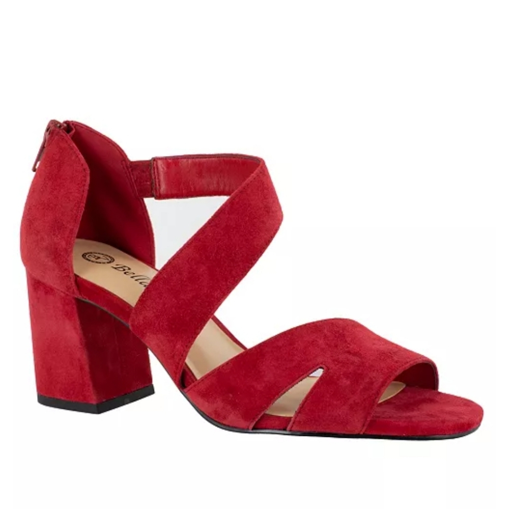 Bella Vita Korrine Block Heel Sandals-10W - Picture 1 of 10